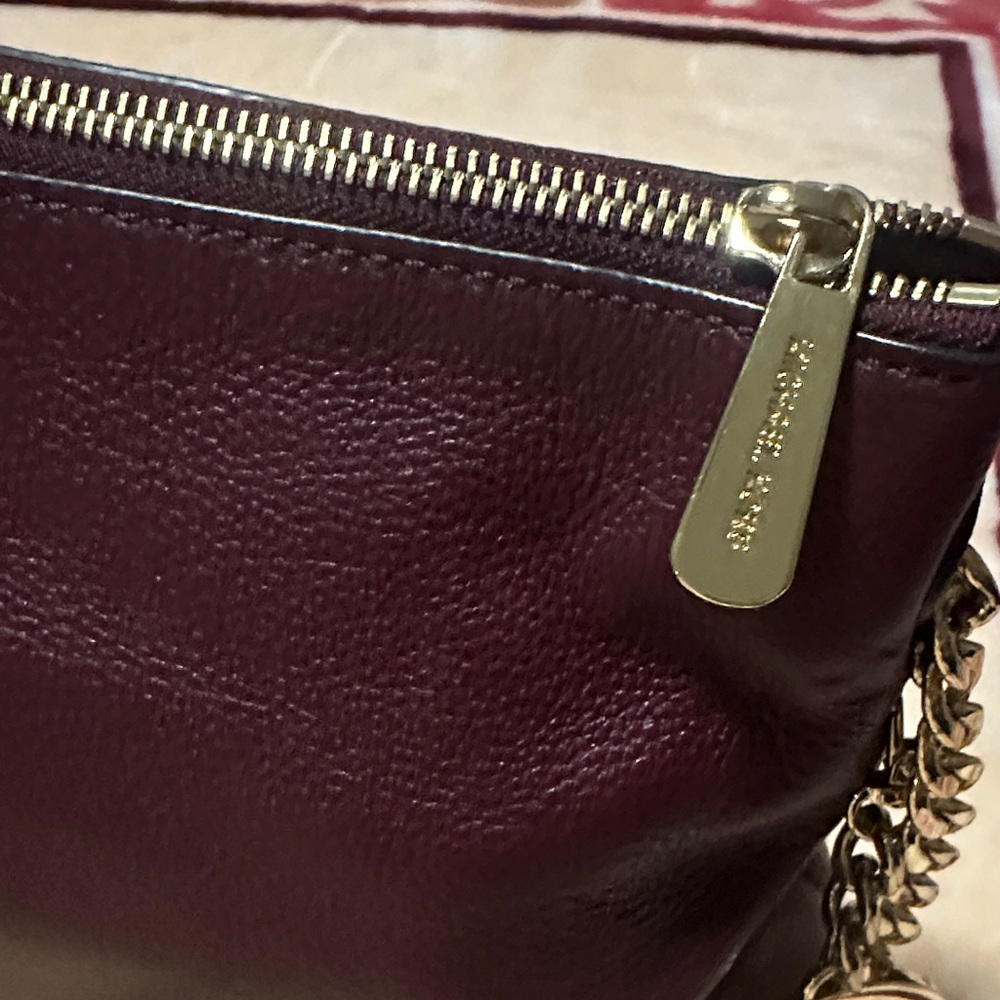 Michael Kors Dark Burgundy Crossbody Bag - Picture 3 of 14